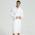 Hotel de luxo grosso 100% algodão Terry Casal Bathrobe